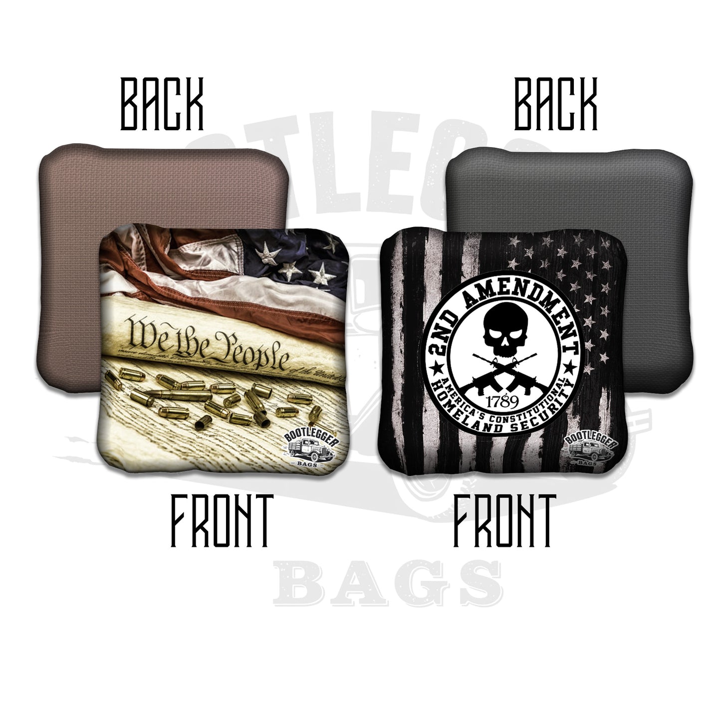 2nd Amendment and We the People Cornhole Bags