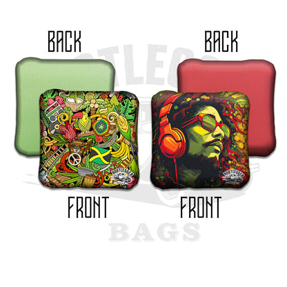 Reggae Themed Cornhole Bags