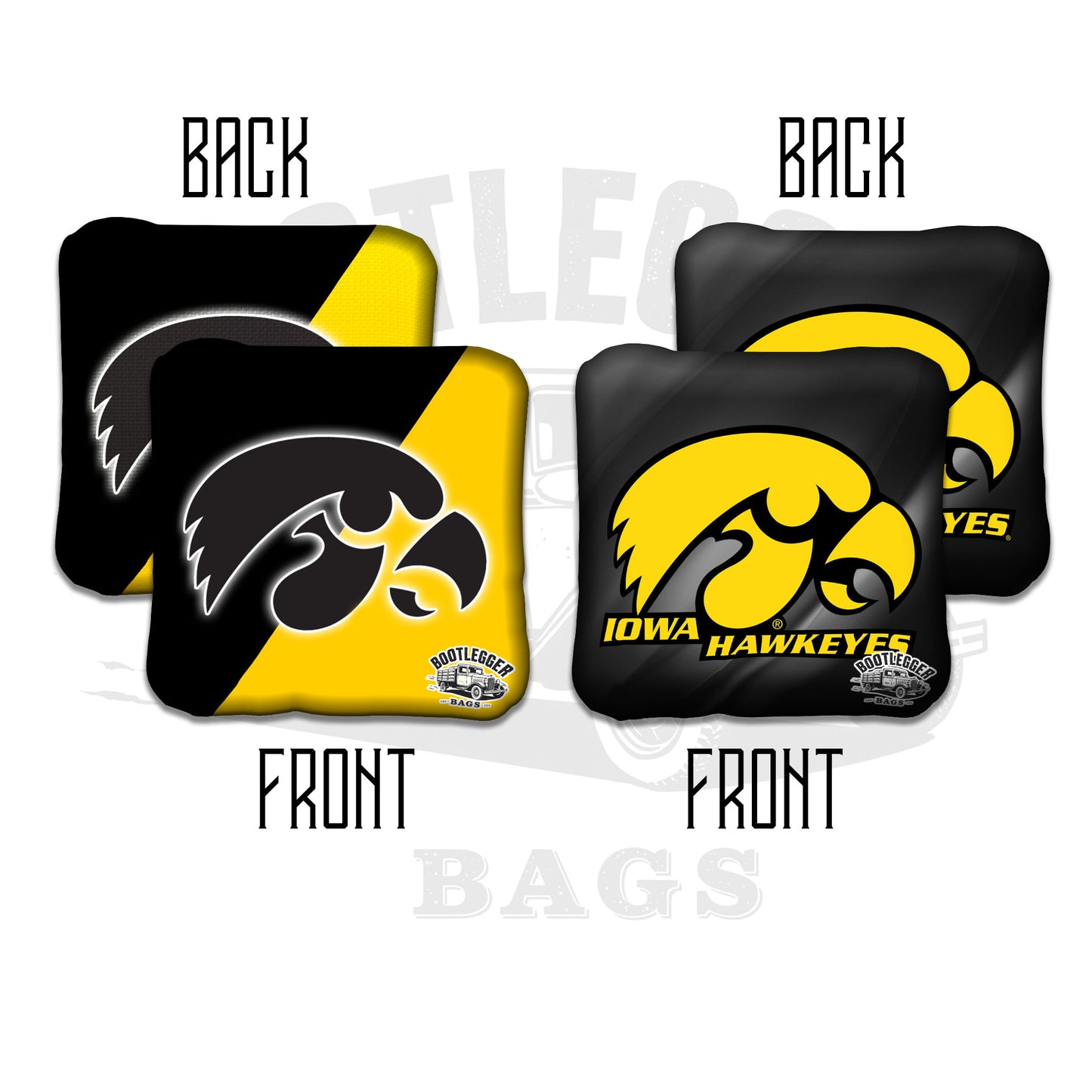 Iowa Hawk Eyes Cornhole Bags