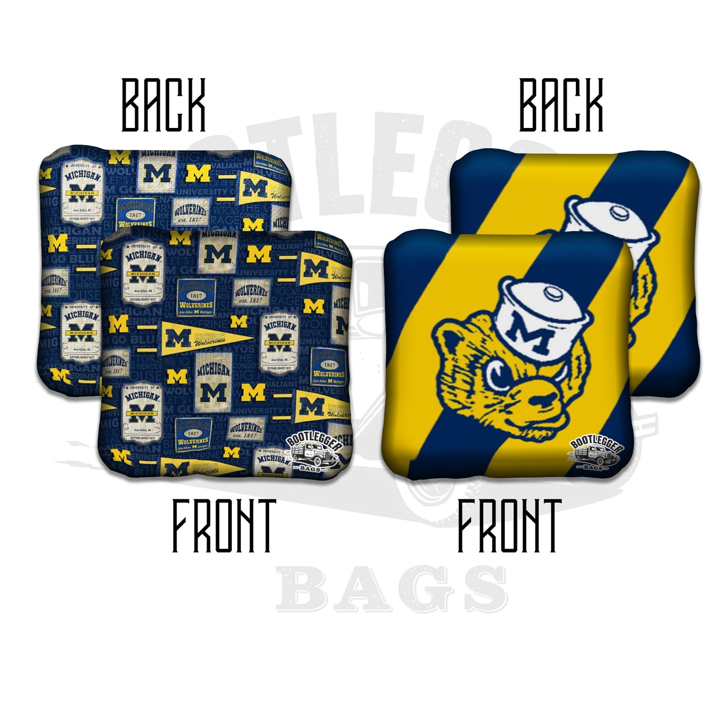 UofM Cornhole Bags