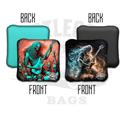 Heavy Metal Themed Cornhole Bags