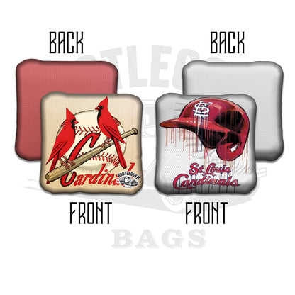 St Louis Cardinals Fan Art Cornhole Bags
