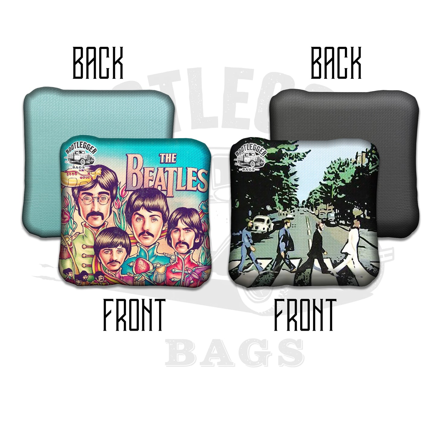 The Beatles Fan Art Cornhole Bags