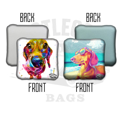 Dachshund Cornhole Bags
