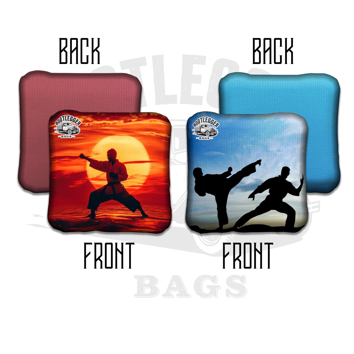 Martial Arts Cornhole Bags