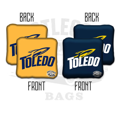 Toledo Rockets Cornhole Bags