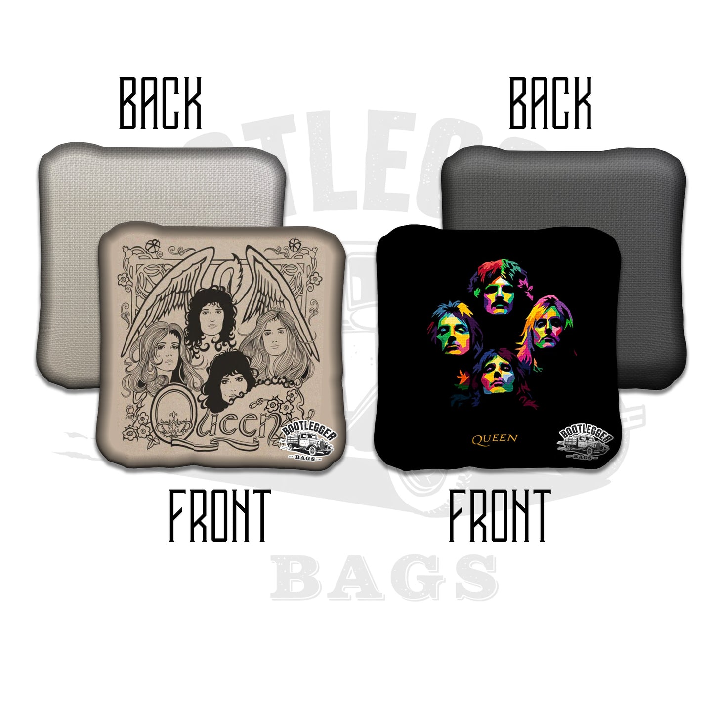 Queen Fan Art Cornhole Bags