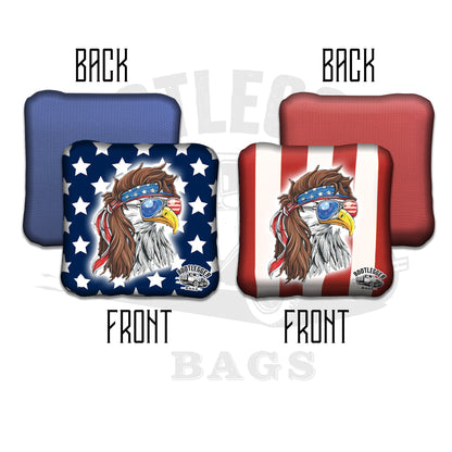 Hillbilly Merica Eagle Cornhole Bags
