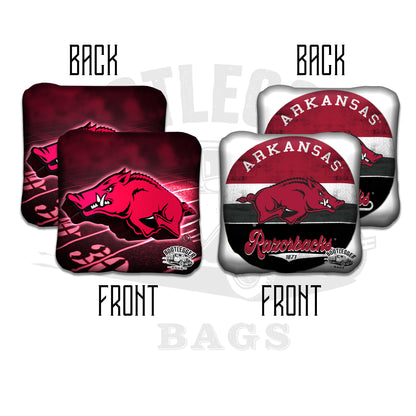Arkansas Razorbacks Cornhole Bags