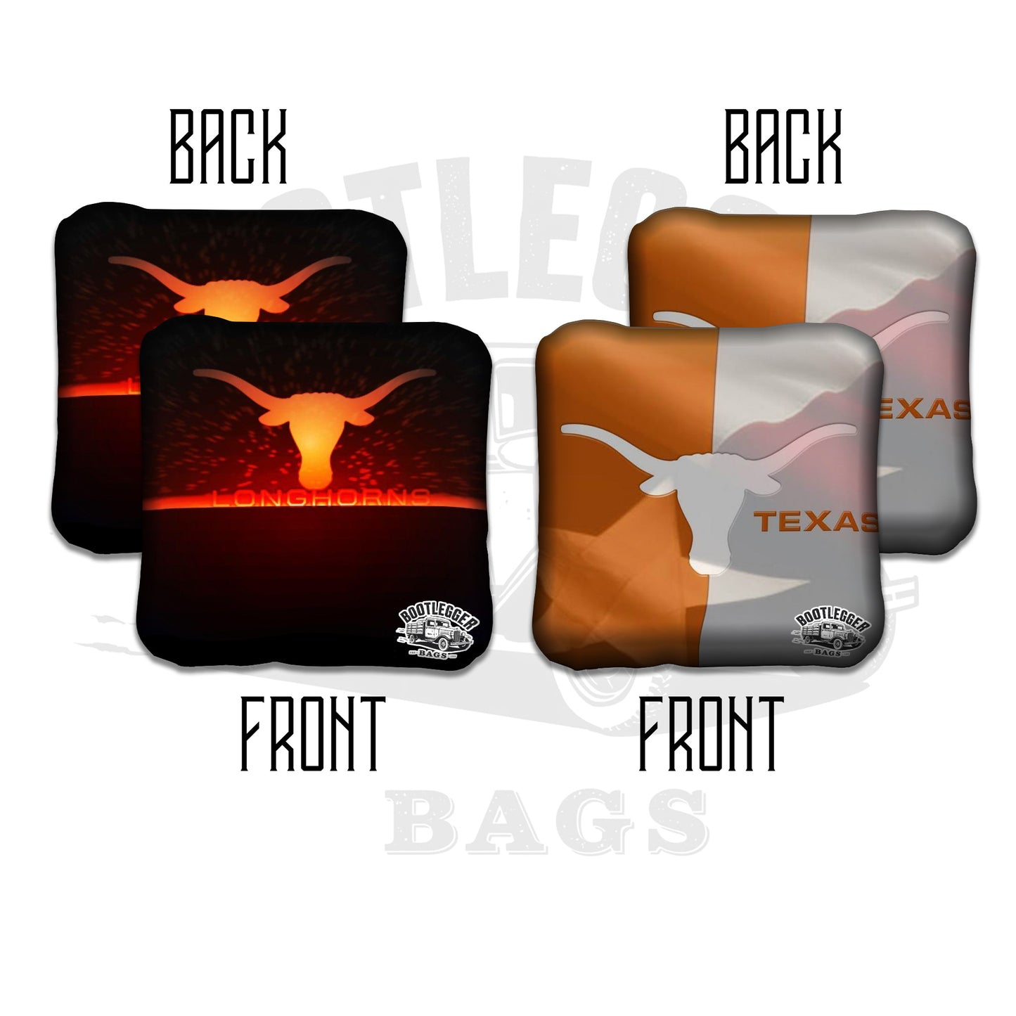 Texas Longhorns Cornhole Bags