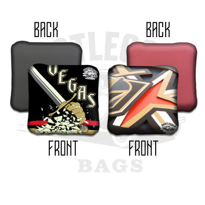 Vegas Golden Knights Fan Art Cornhole Bags