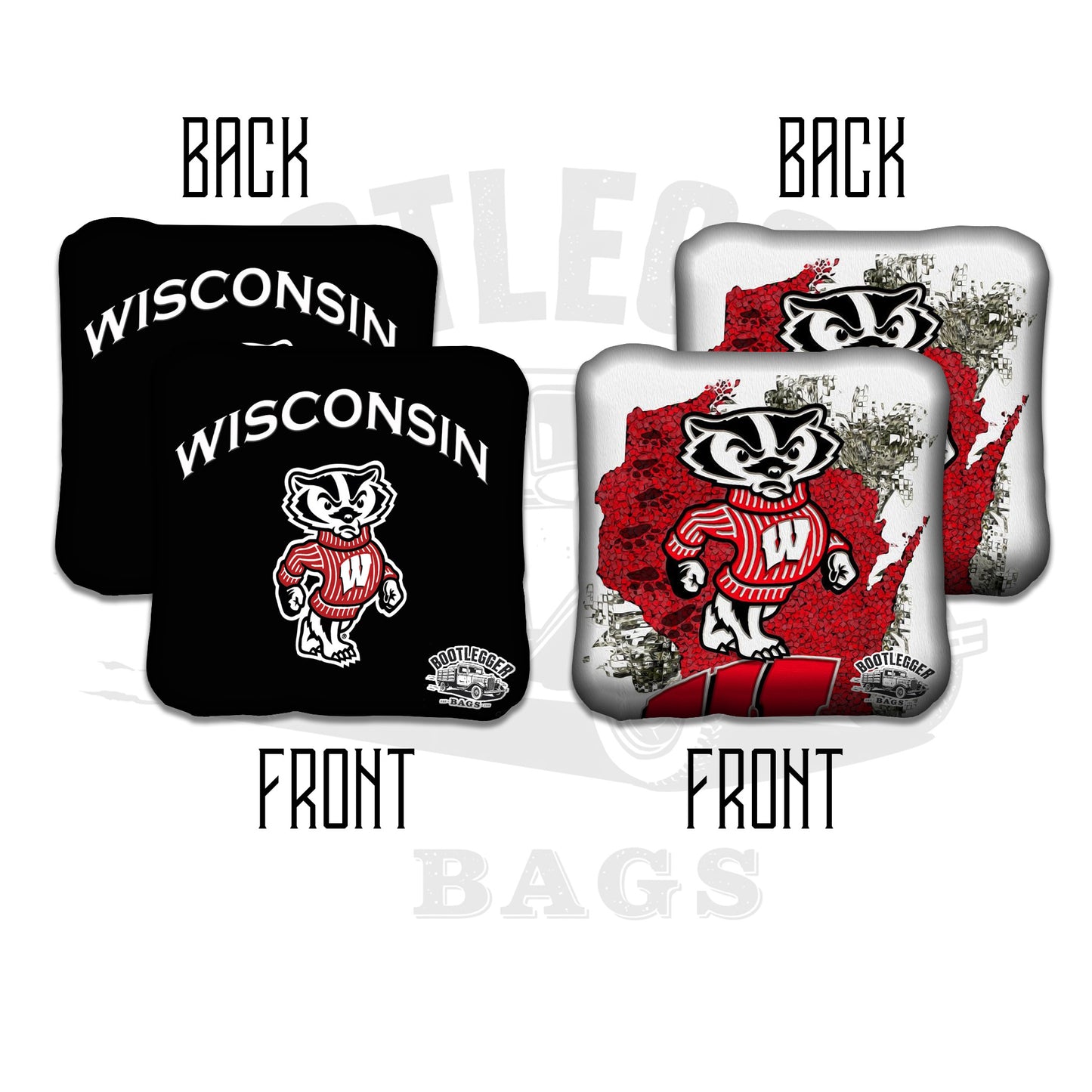 Wisconsin Badgers Cornhole Bags