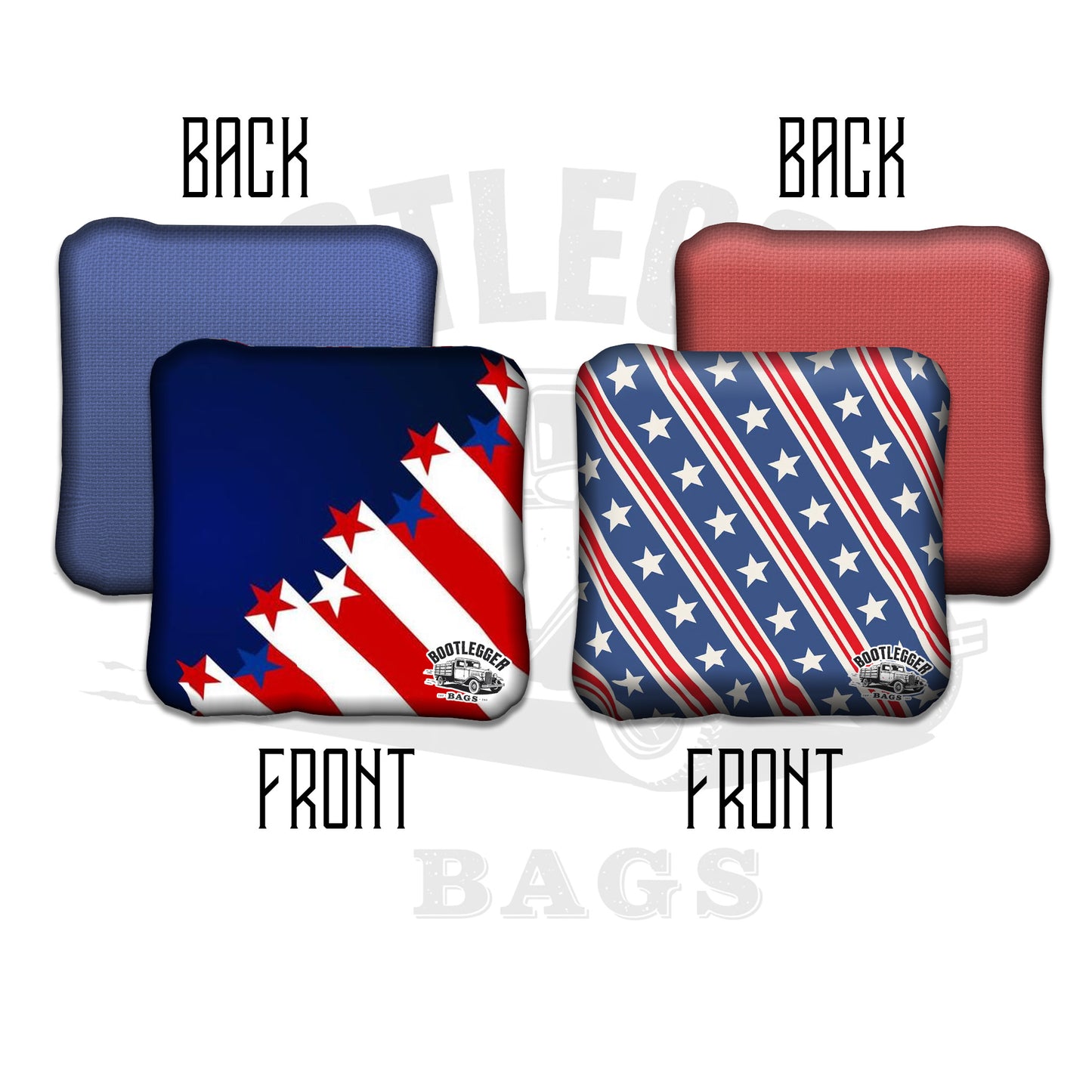 Stars and Stripes American Flag Cornhole Bags