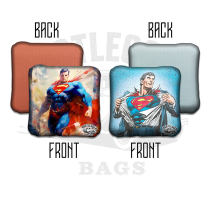 Superman Fan Art Cornhole Bags
