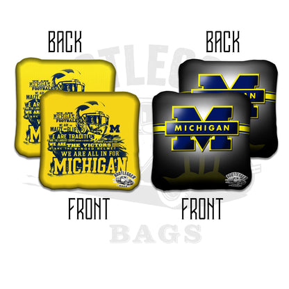University of Michigan Cornhole Bags