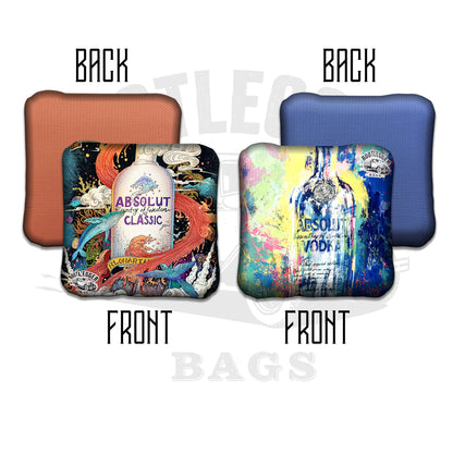 Absolut Fan Art Cornhole Bags