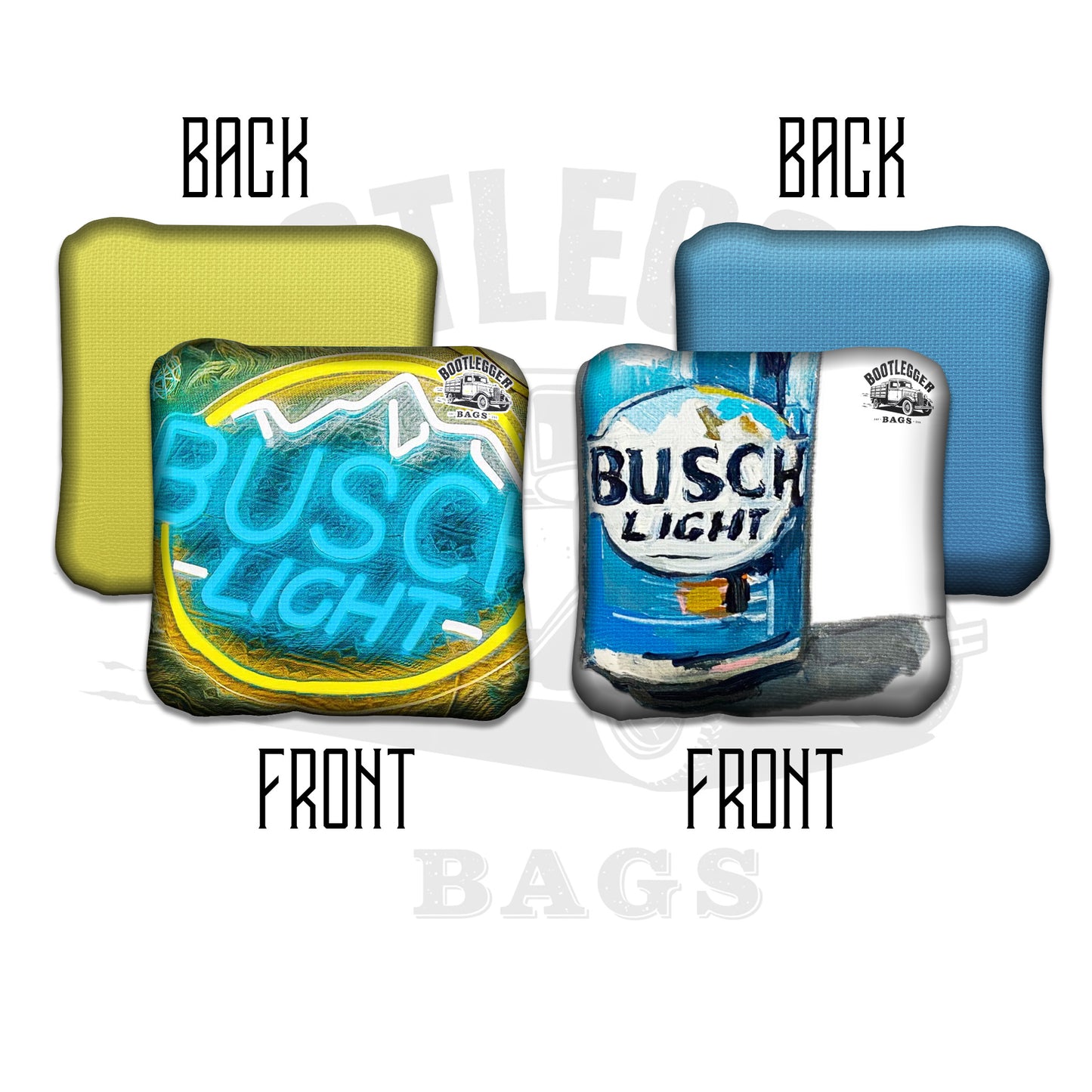 Busch Light Fan Art Cornhole Bags
