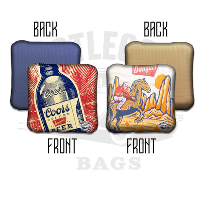 Coors Banquet Fan Art Cornhole Bags