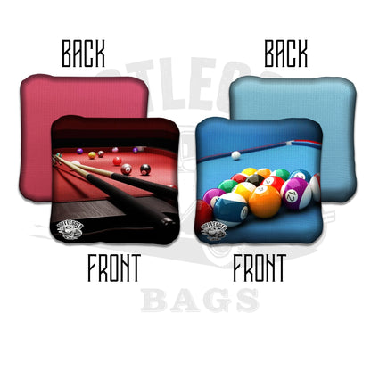 Billiards Cornhole Bags