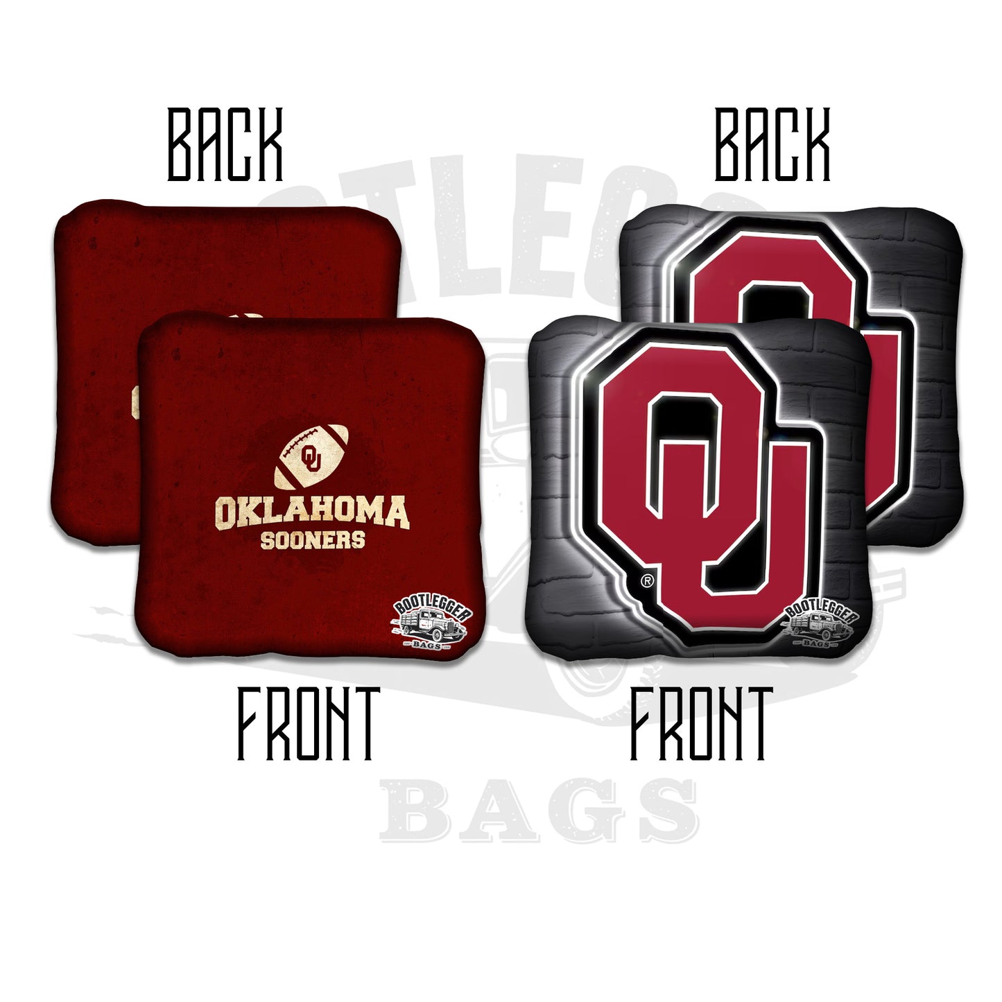 Oklahoma Sooners Cornhole Bags