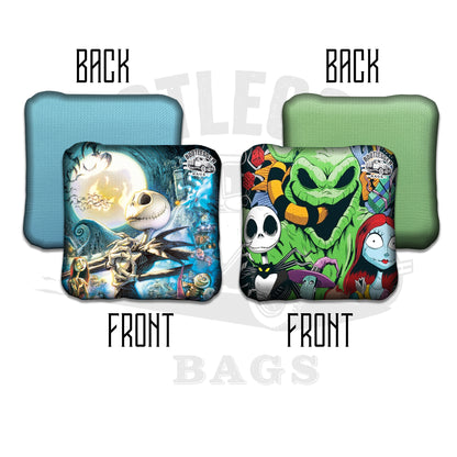 Nightmare Before Christmas Fan Art Cornhole Bags