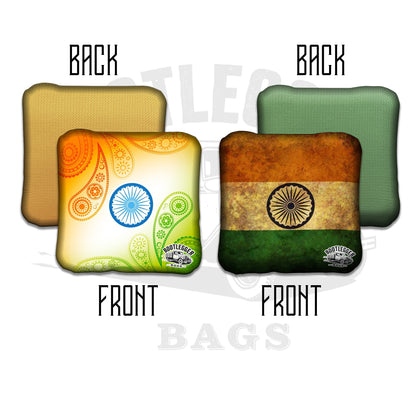 Indian Flag Cornhole Bags