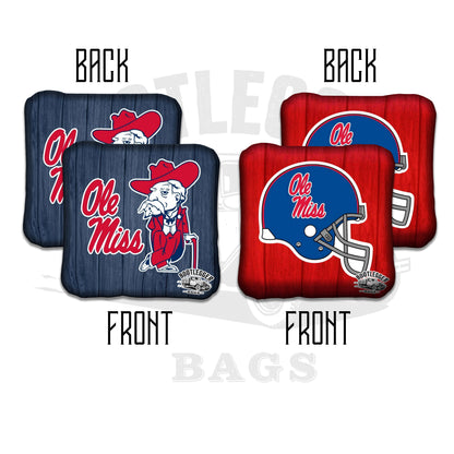 Ole Miss Cornhole Bags
