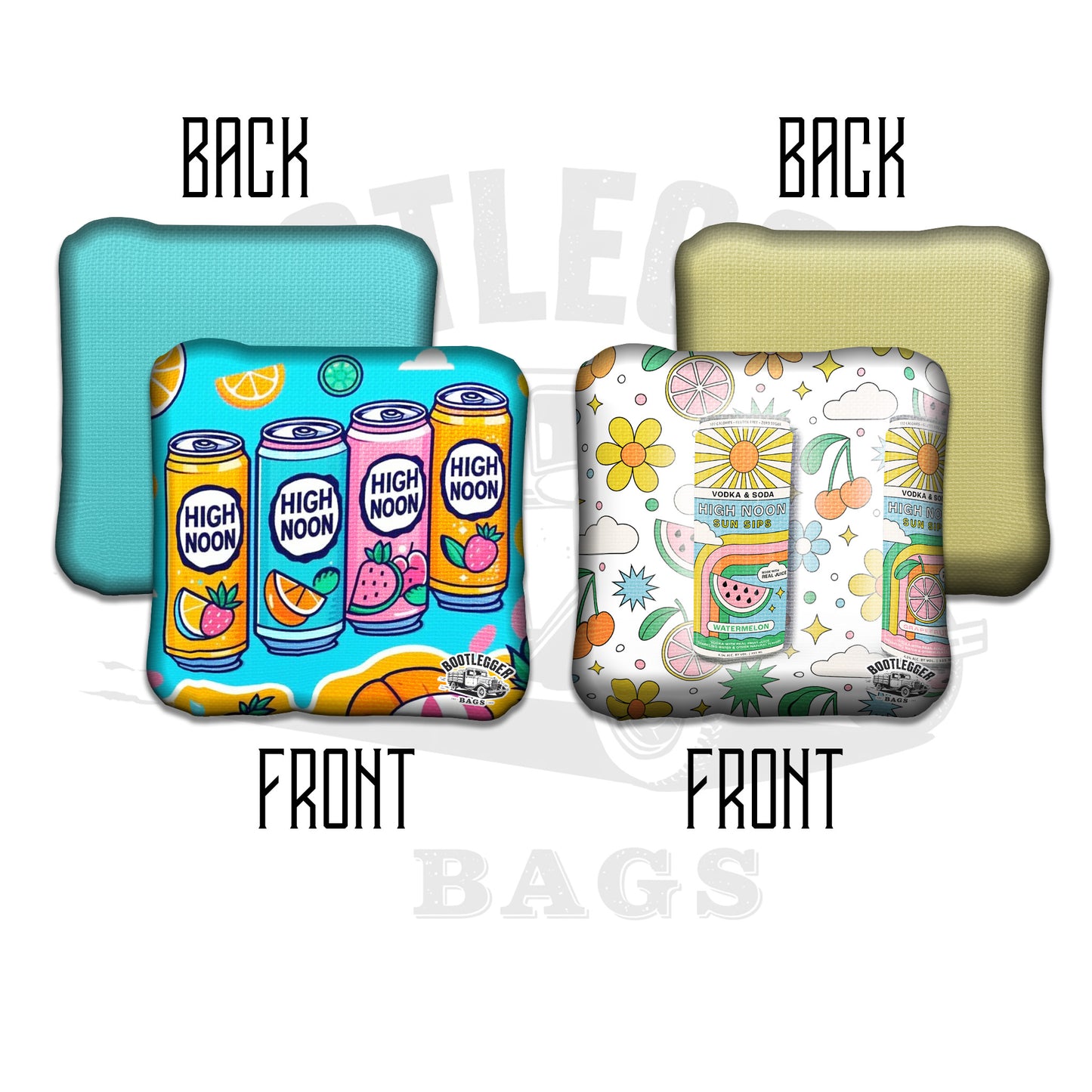 High Noon Fan Art Cornhole Bags