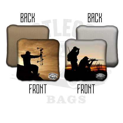 Hunting Rifle and Bow Cornhole Bags