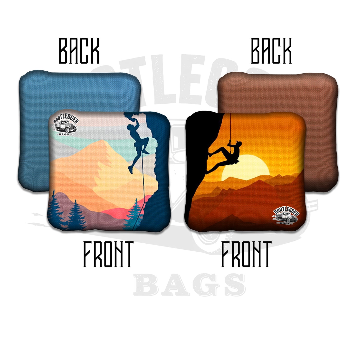 Rock Climbing Cornhole Bags