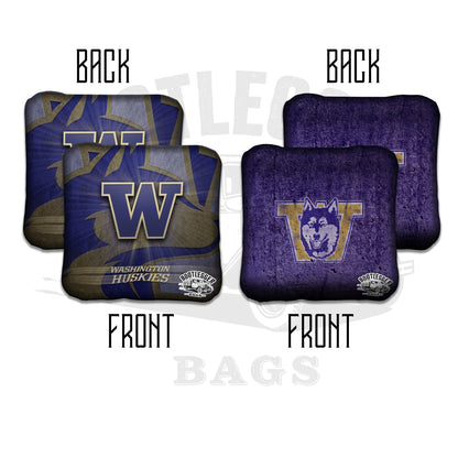 Washington Huskies Cornhole Bags