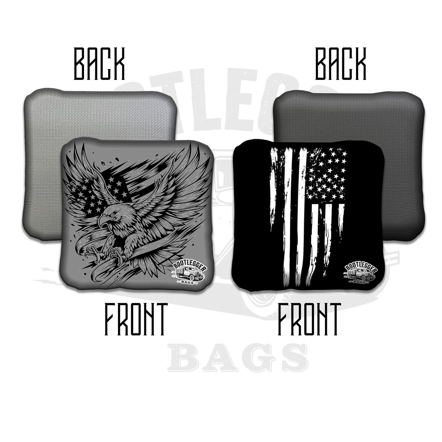 American Flag and Eagle Cornhole Bags