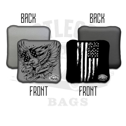 American Flag and Eagle Cornhole Bags