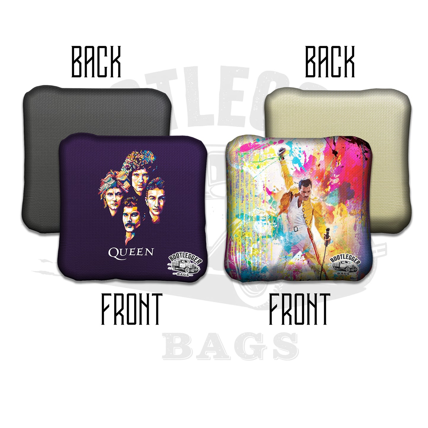 Queen Fan Art Cornhole Bags