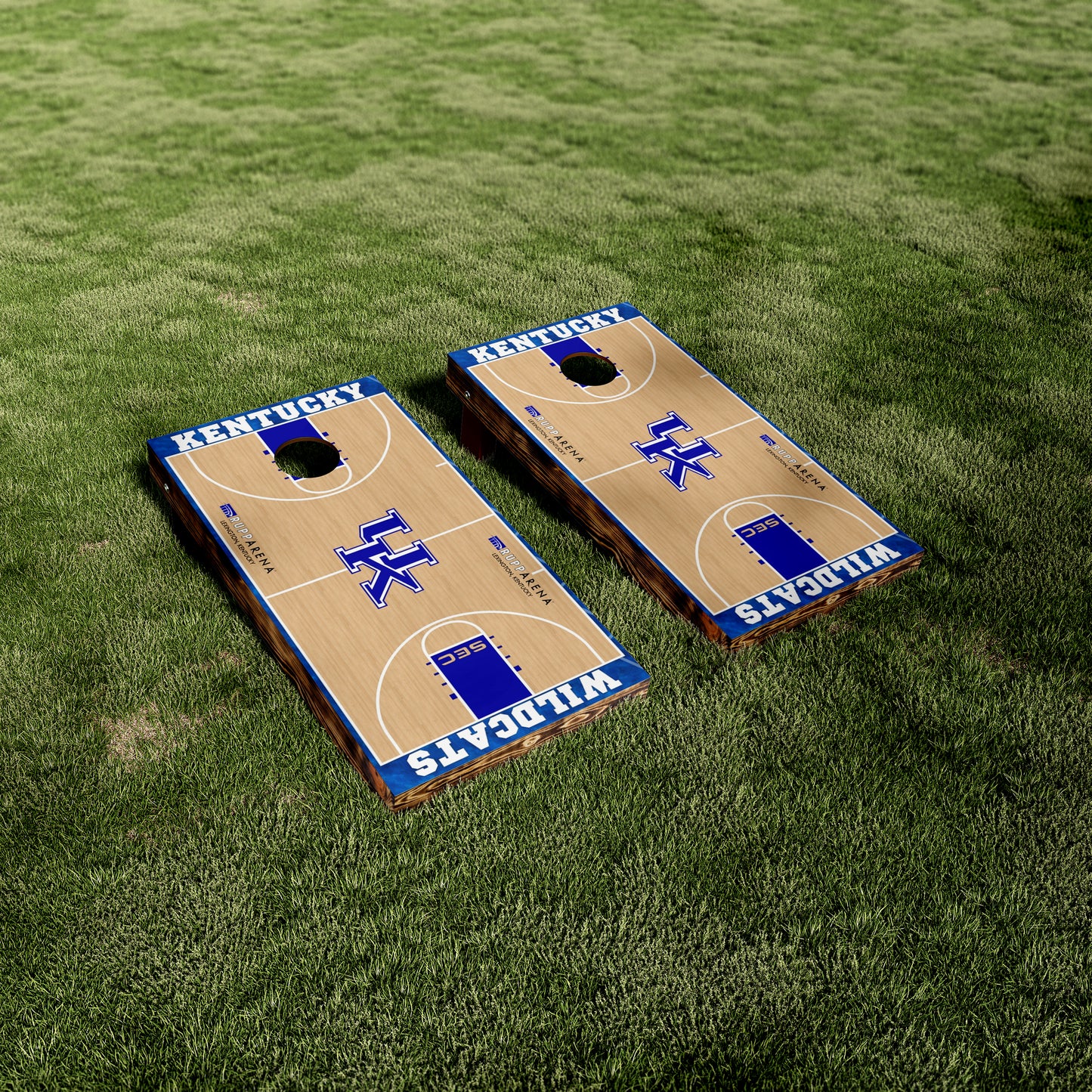 Kentucky Wildcats Basketball Court Vinyl Wraps/Skins