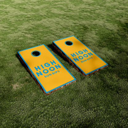 High Noon Sun Sips Cornhole Vinyl Wraps