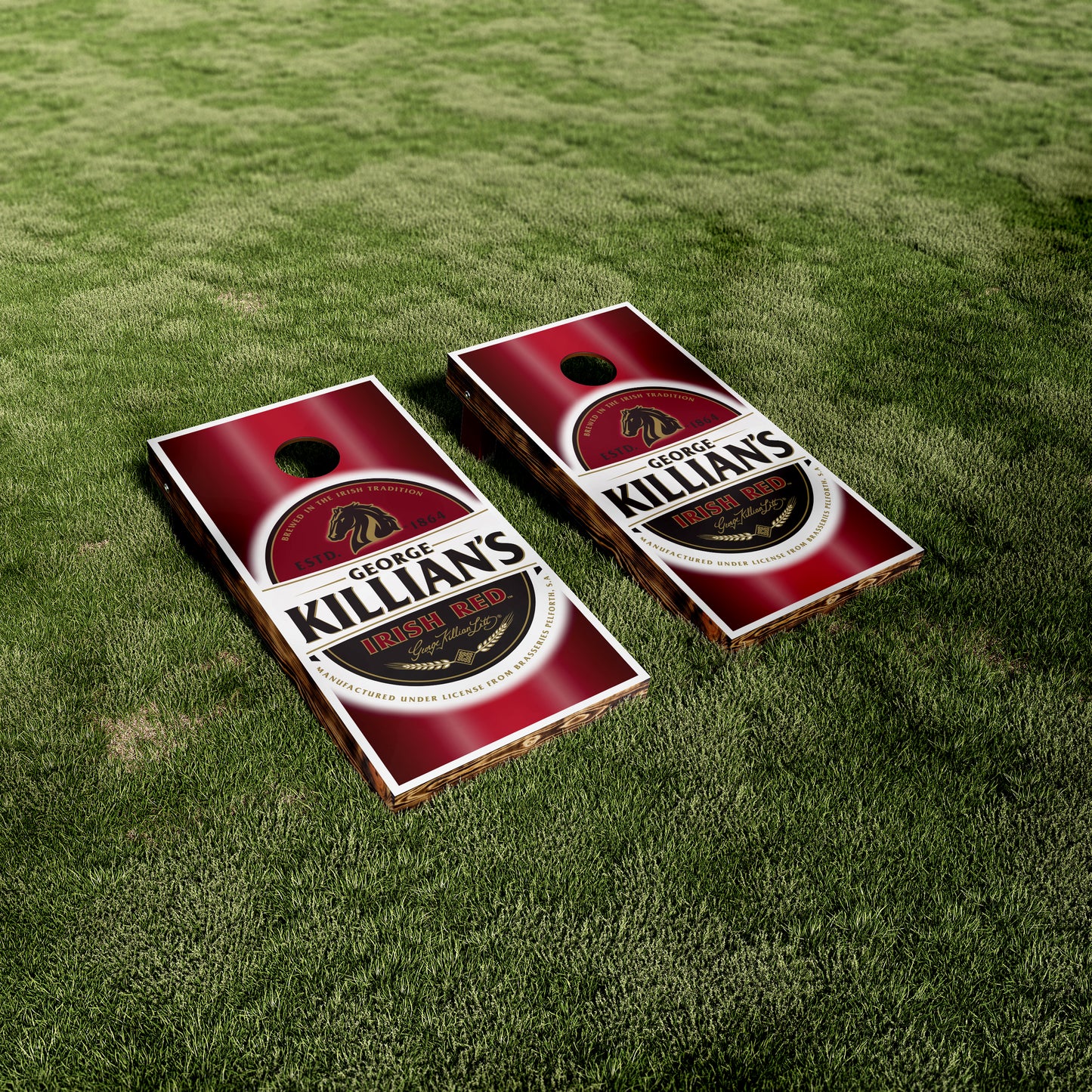 Killian's Red Ale Cornhole Wraps/Skins