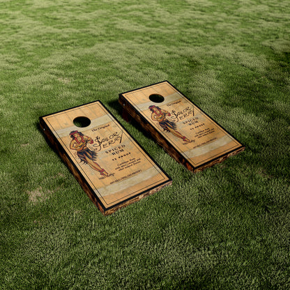Sailor Jerry Rum Barrel Cornhole Wraps/Skins