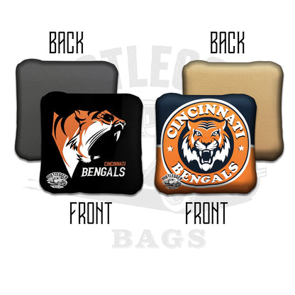 Cincinnati Bengals Rebrand Fan Art Cornhole Bags