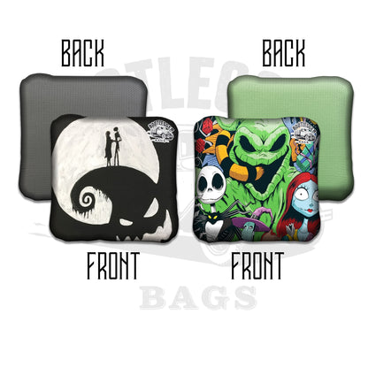 Nightmare Before Christmas Fan Art Cornhole Bags