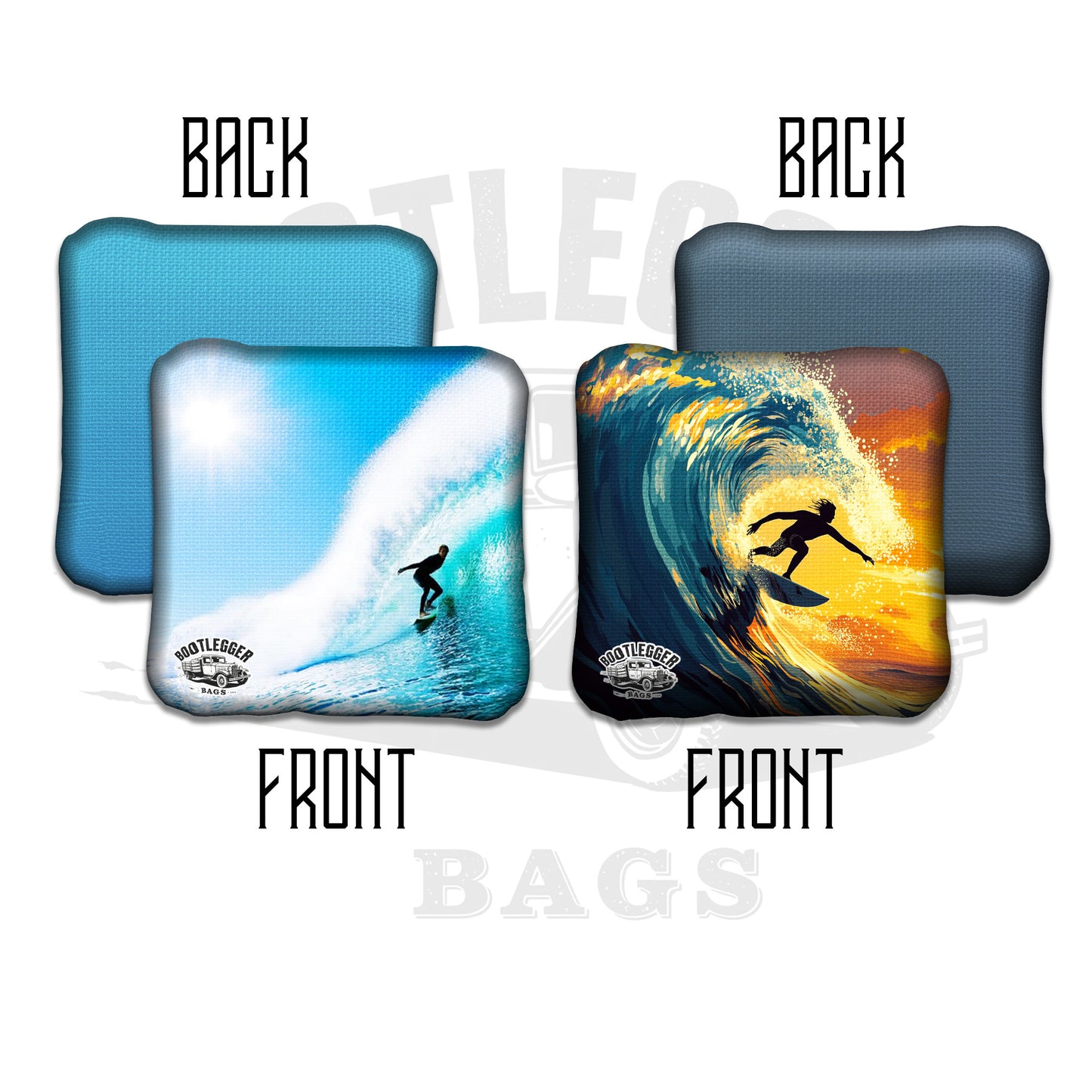 Surfing Cornhole Bags