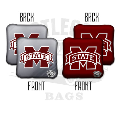 Mississippi Bulldogs Cornhole Bags