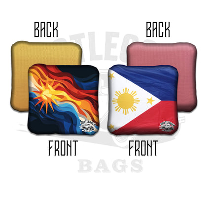 Philippine Flag Cornhole Bags