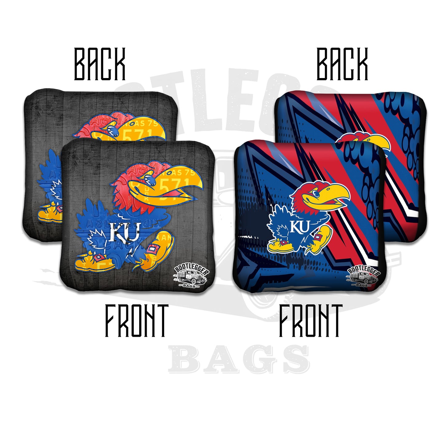 Kansas Jayhawks Cornhole Bags