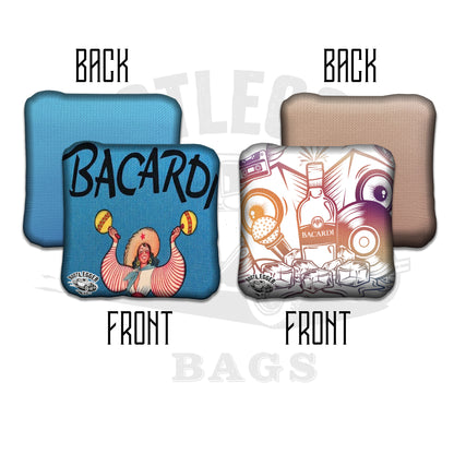 Bacardi Fan Art Cornhole Bags