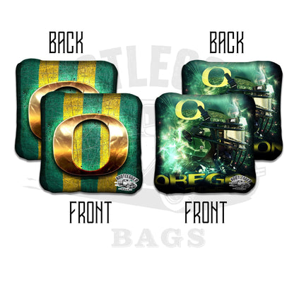 Oregon Ducks Cornhole Bags