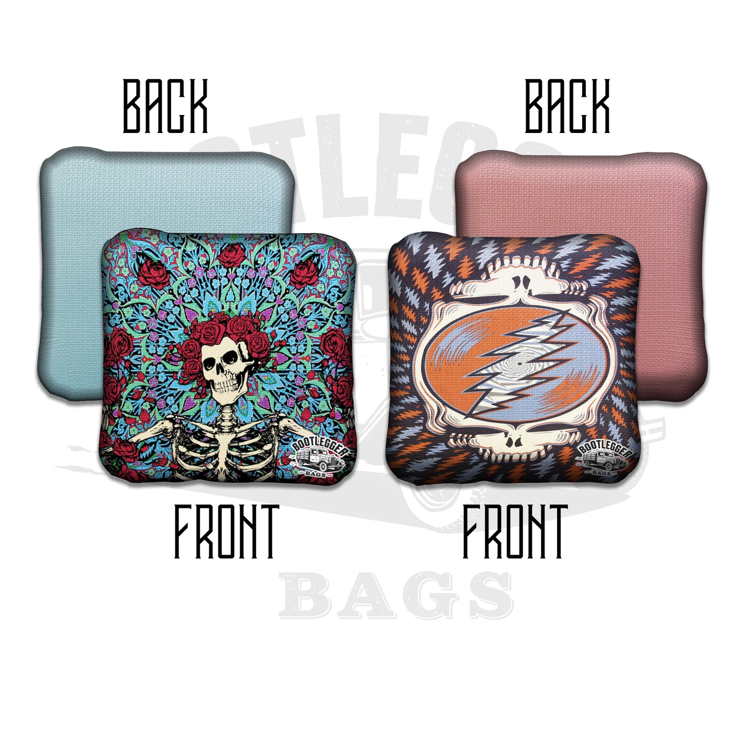 Grateful Dead Fan Art Cornhole Bags