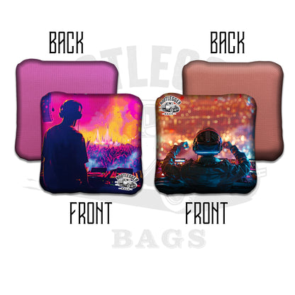 Electronic Music DJ's Cornhole Bags