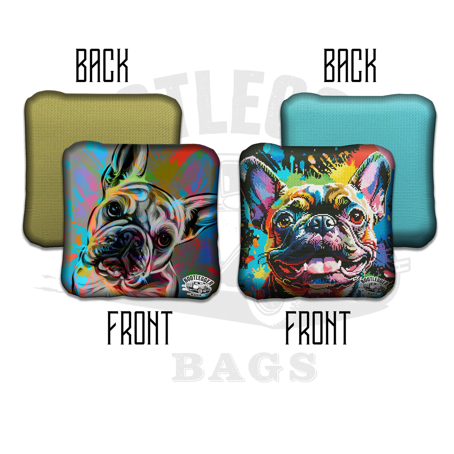 French Bulldog Cornhole Bags