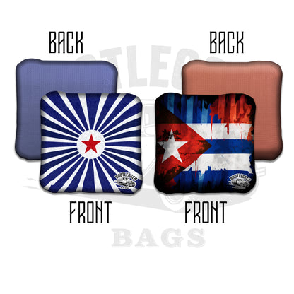 Cuban Flag Cornhole Bags